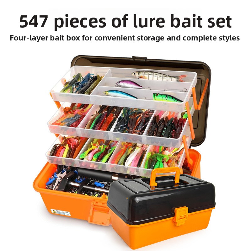 Fishing Hook - Caja de almacenamiento de 547 piezas