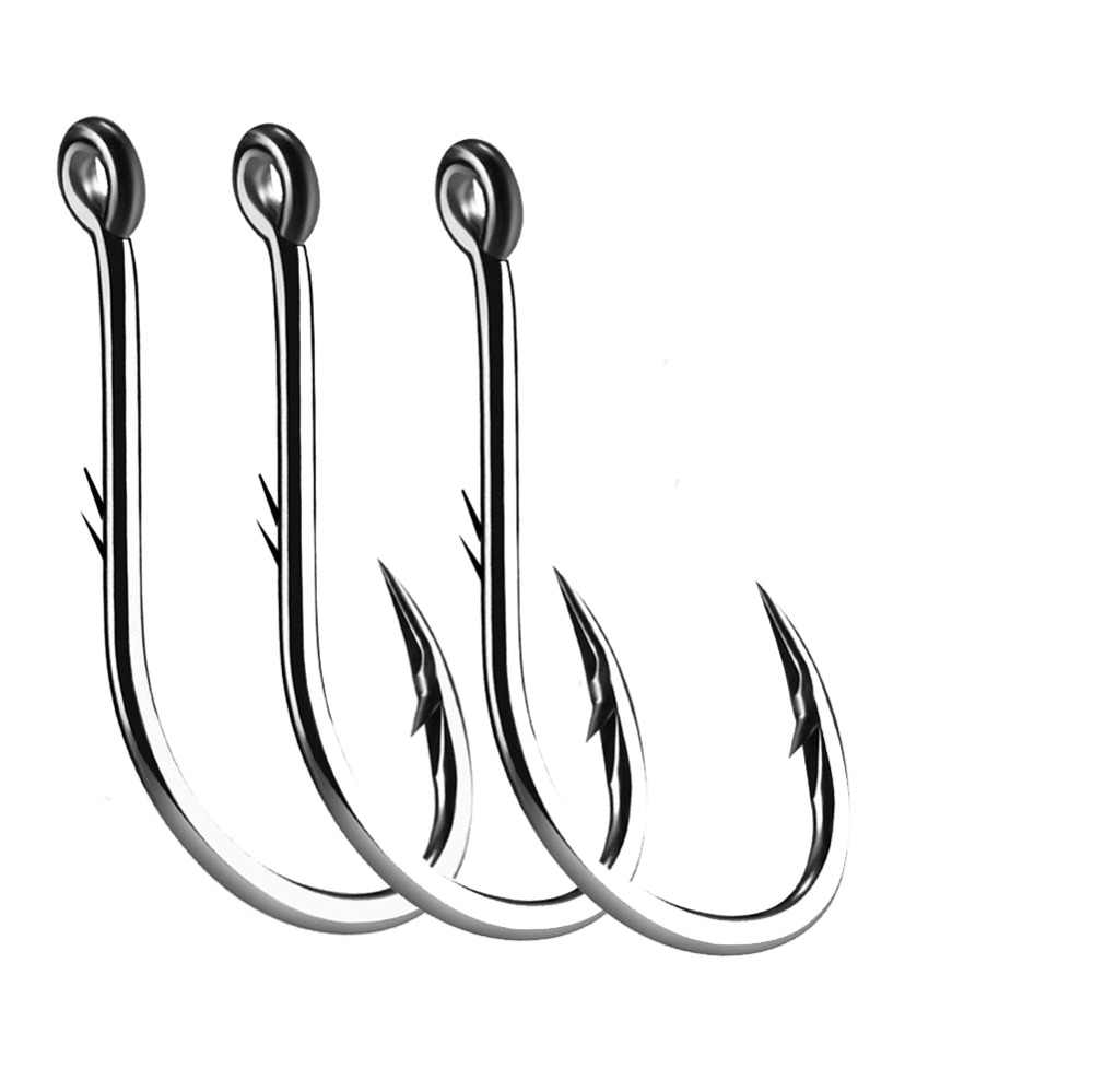 Fishing Hook Assortment - Iseama-anzuelo de pesca circular con ojos