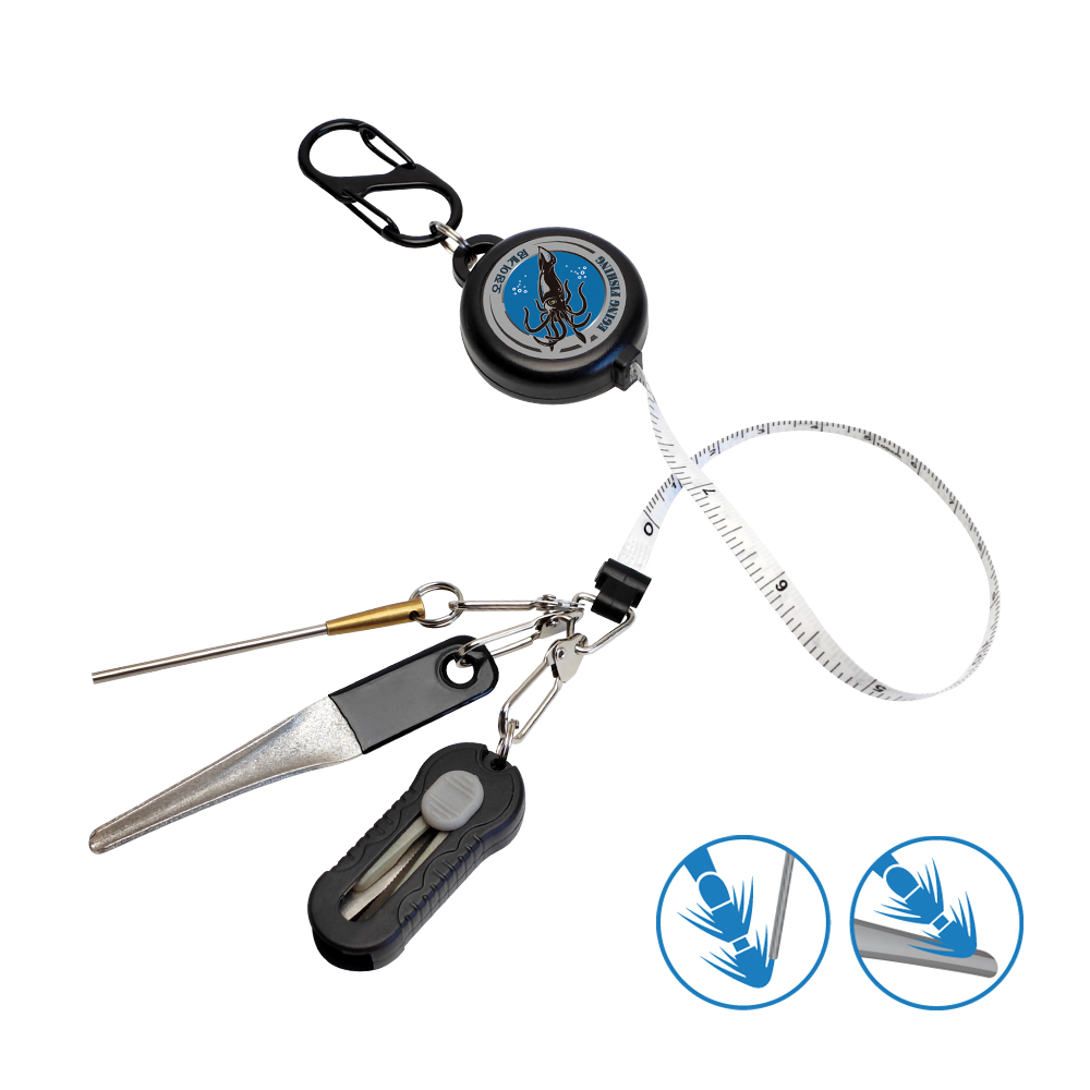 Fishing Hook Sharpener - Kit de Pesca 4 en 1