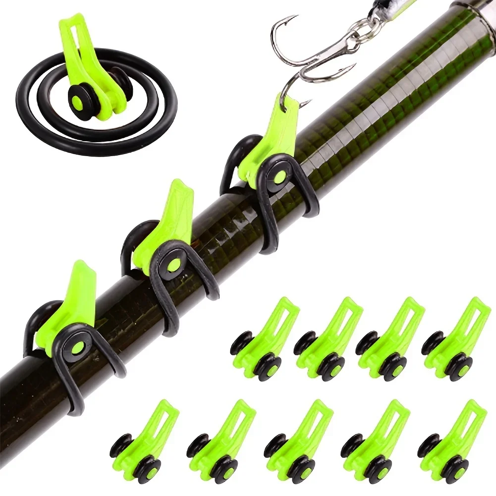 Fishing Hook Jig - 10 unids/lote caña de pescar gancho