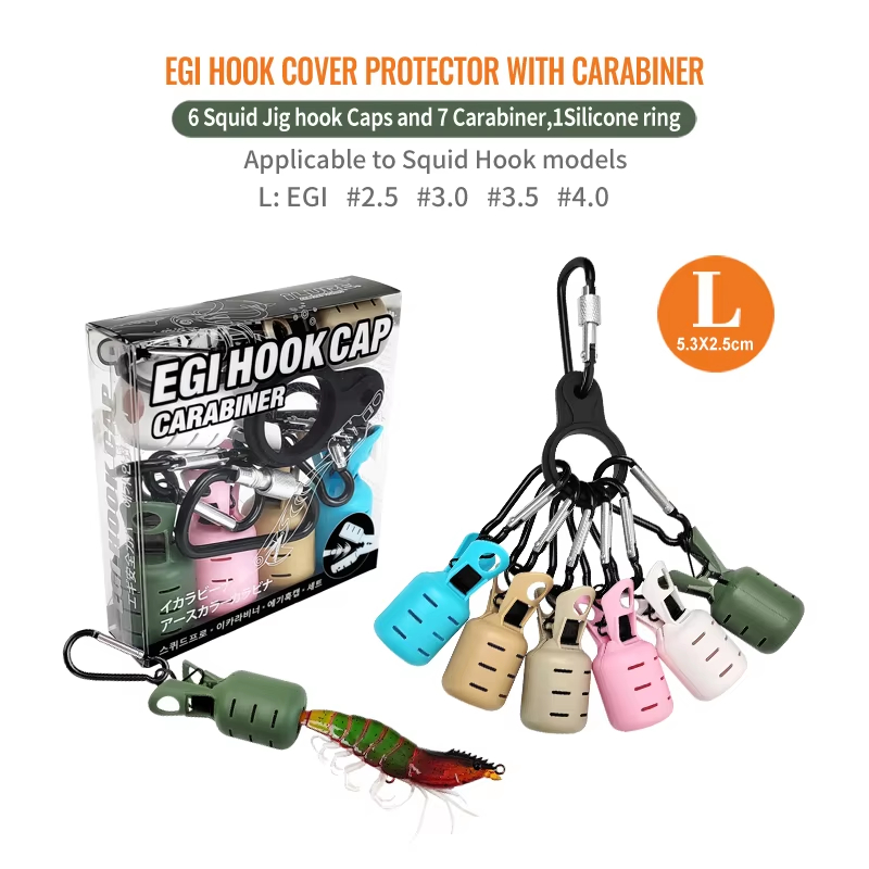 Kit de 6 protectores de colore - Fishing Hook Jig reseña y precio