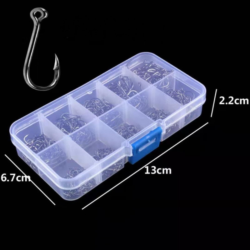 100-400 piezas/caja 3 # -12 #  - Fishing Hook Circle reseña y precio