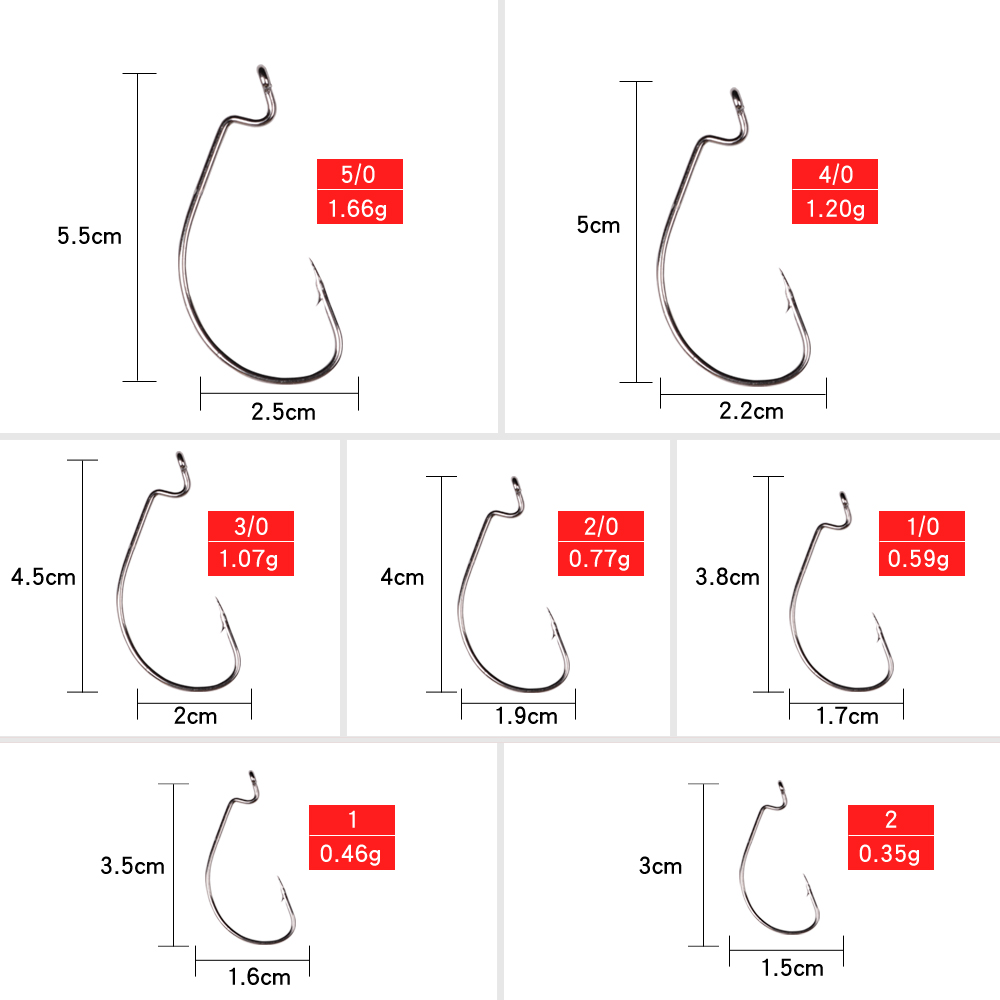 LUSHAZER-anzuelos de pesca de  - Fishing Hook Assortment reseña y precio