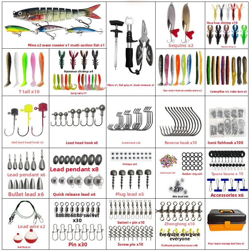 Caja de almacenamiento de 547  - Fishing Hook reseña y precio