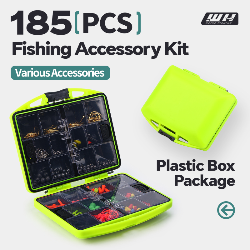 WEIHE - Juego de 185 Accesorio - Fishing Hook Box reseña y precio