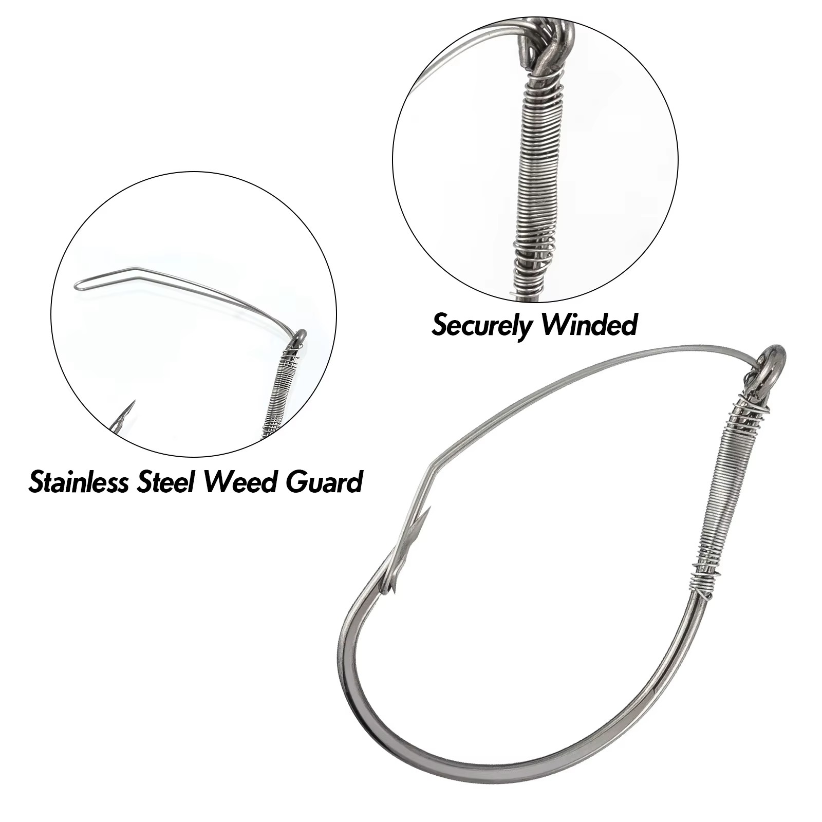 FishTrip-anzuelos de aparejo l - Fishing Hook Weedless reseña y precio