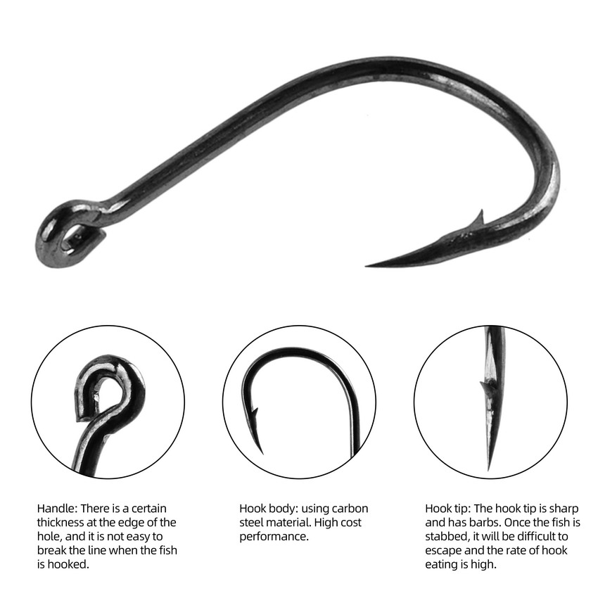 Juego de anzuelos de Pesca, co - Fishing Hook Circle reseña y precio
