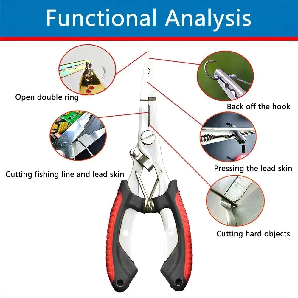 Alicates de pesca de acero ino - Fishing Hook Sharpener reseña y precio